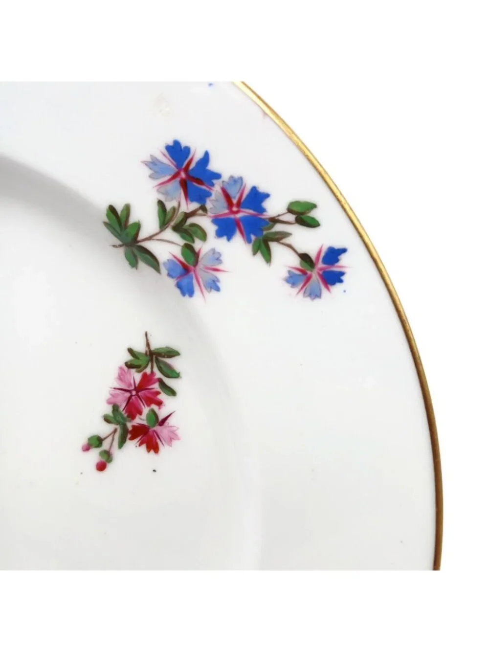 Spode Copeland 4687 Blue Pink Floral  9